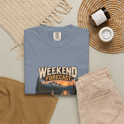 Weekend Forecast: Disappearing into the Woods T-Shirt | Retro Outdoor Tee