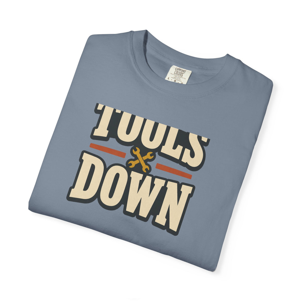 Tools Down T-Shirt | Retro Garage Workwear Tee