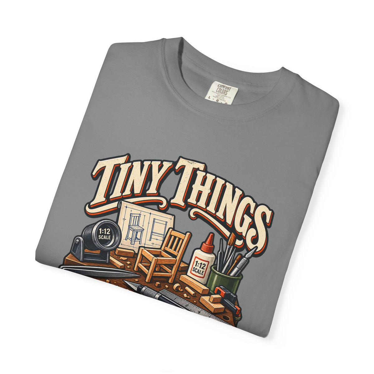 Tiny Things Take Time T-Shirt | 1:12 Scale Miniaturist Tee