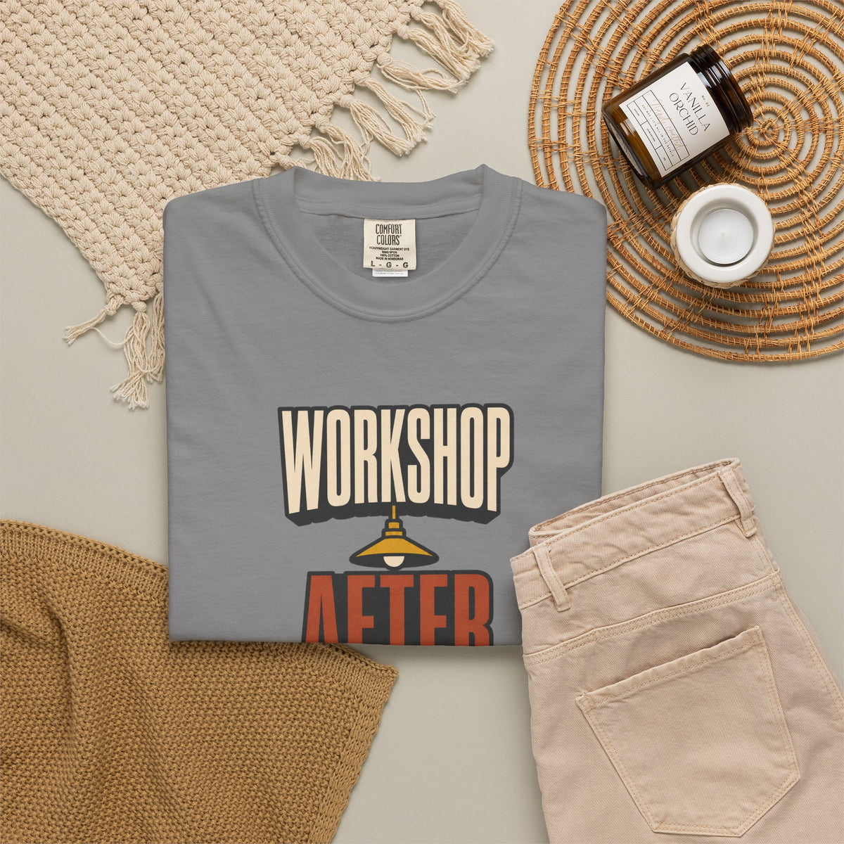 Workshop After Dark T-Shirt | Retro Workshop Tee