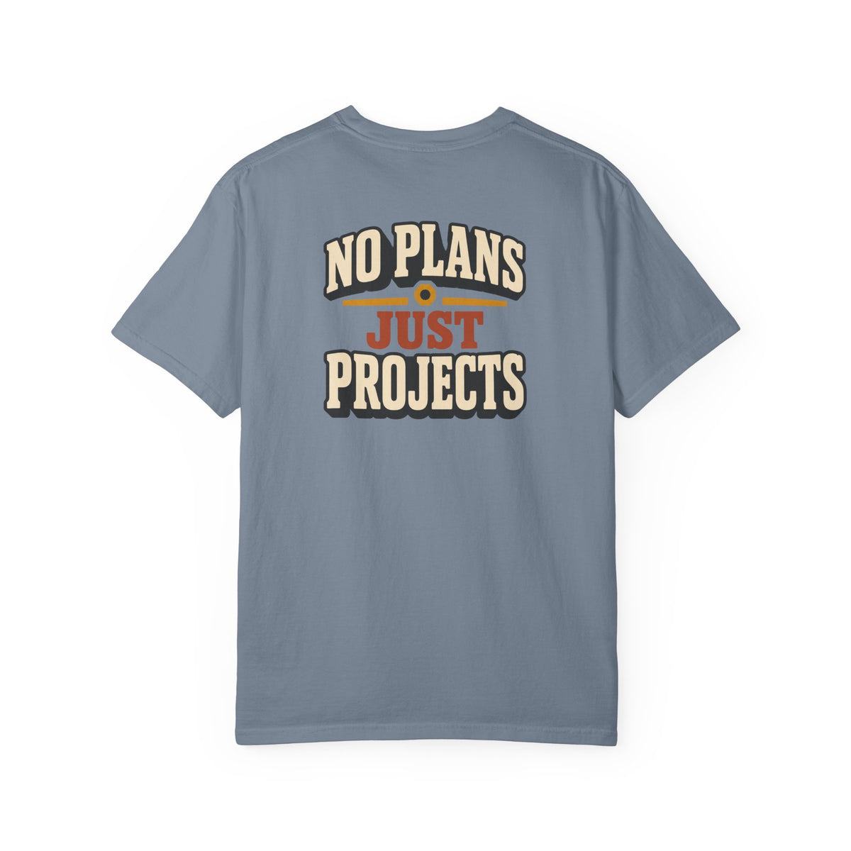 No Plans Just Projects T-Shirt | Retro Workshop Tee