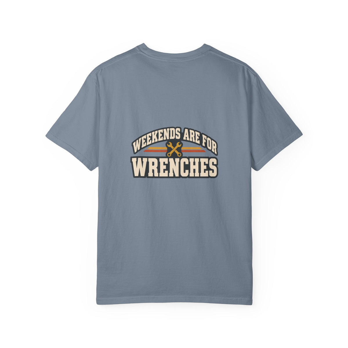 WEEKENDS ARE FOR WRENCHES T-Shirt | Retro Workshop Tee