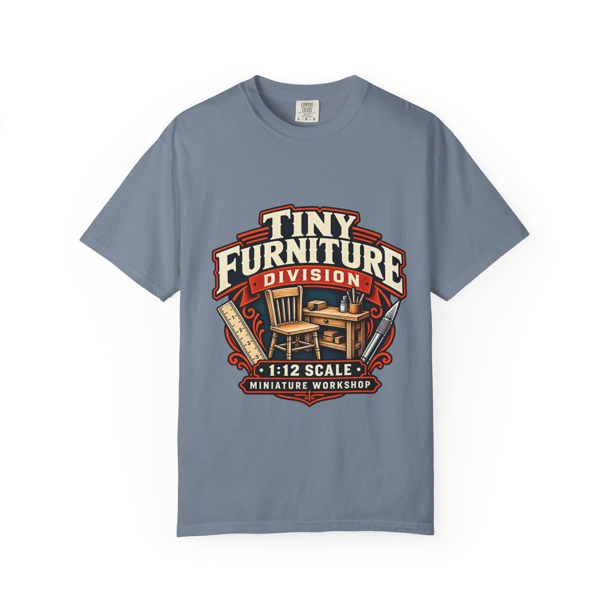 Tiny Furniture Division 1:12 scale miniature workshop T-shirt