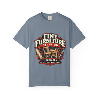 Tiny Furniture Division 1:12 scale miniature workshop T-shirt