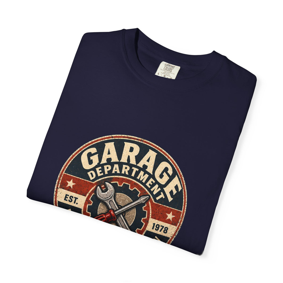 Garage Department T-Shirt | Retro Maintenance Division Workshop Tee