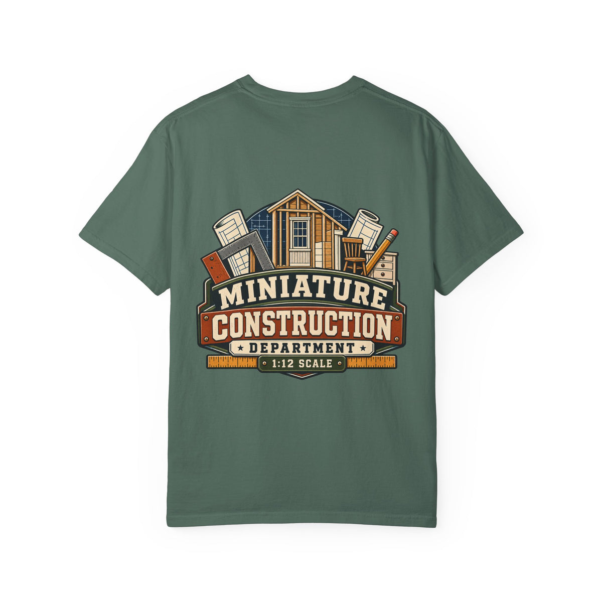 Miniature Construction Department 1:12 scale miniaturist T-shirt