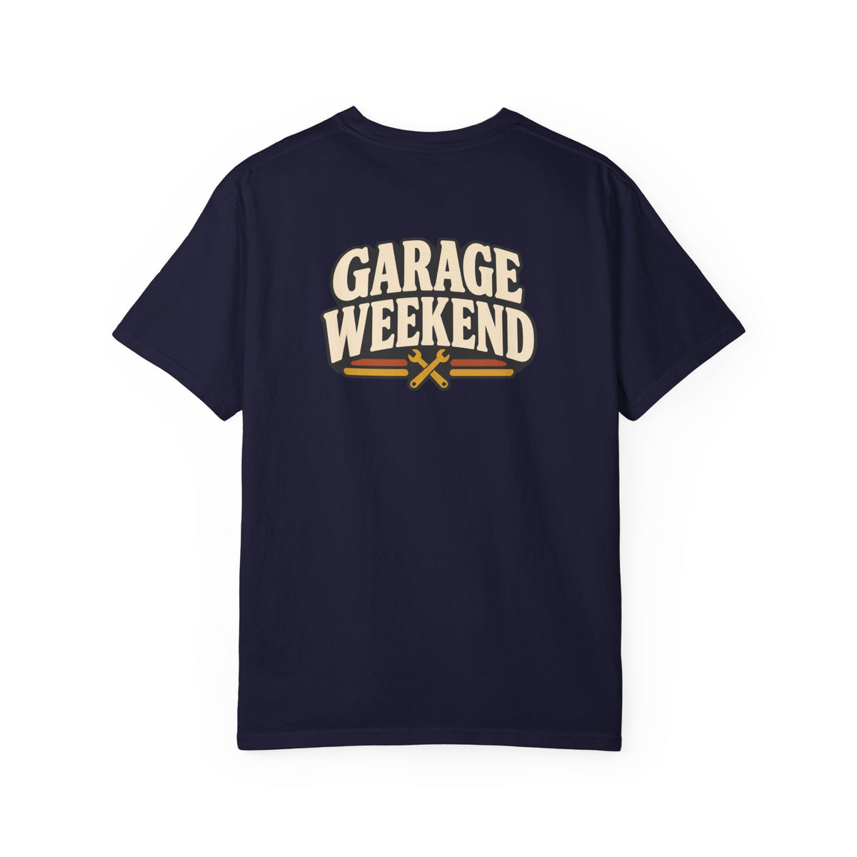 Garage Weekend T-Shirt | Retro Garage Workwear Tee