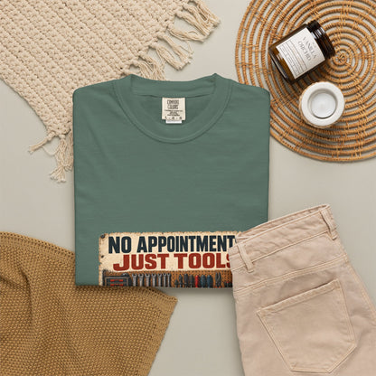 No Appointments Just Tools T-Shirt | Retro Garage Workshop Tee