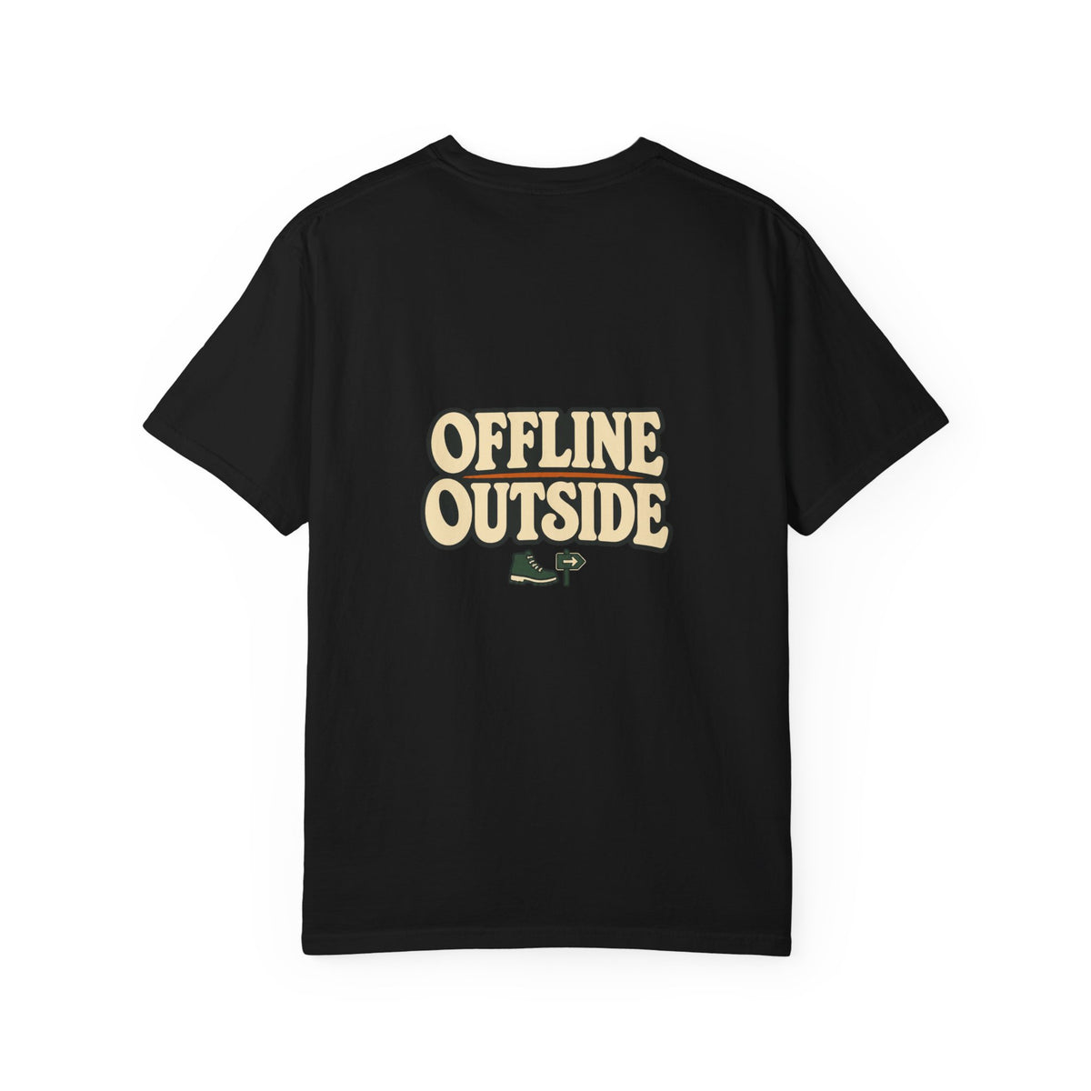 Offline Outside T-Shirt | Retro Outdoor Adventure Tee