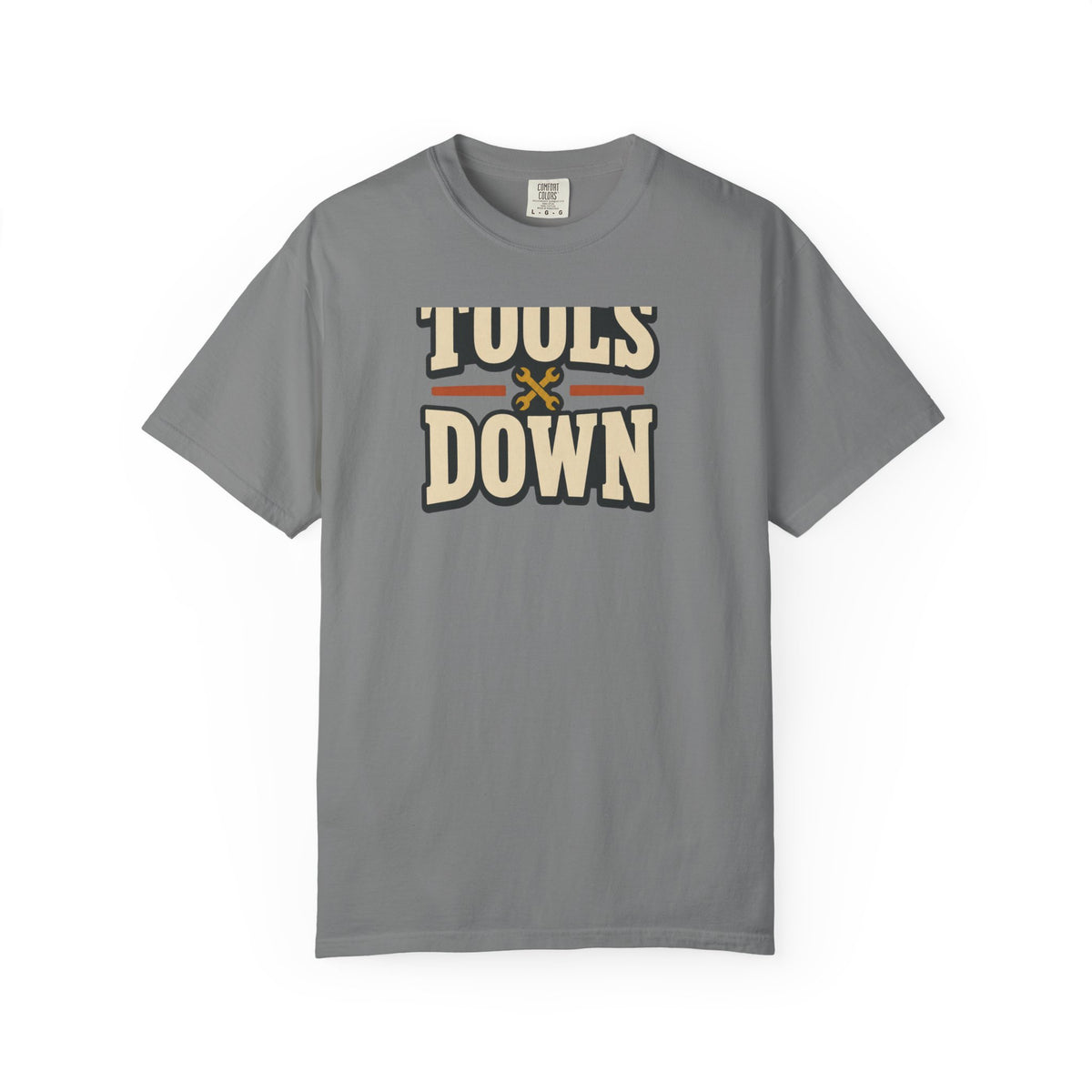 Tools Down T-Shirt | Retro Garage Workwear Tee