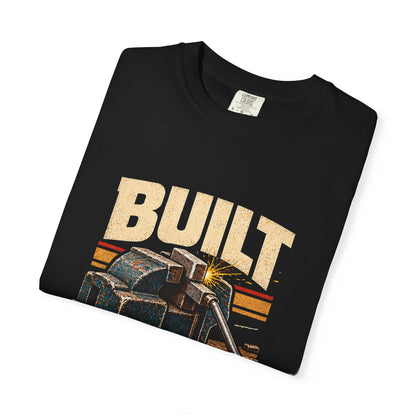 Built Not Bought T-Shirt | Retro Garage Workshop Tee