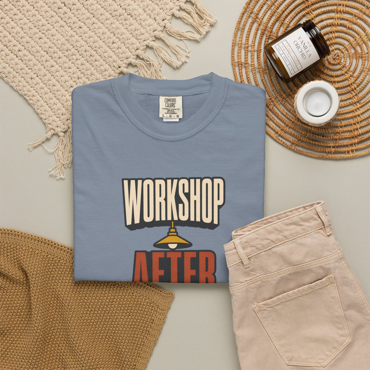 Workshop After Dark T-Shirt | Retro Workshop Tee