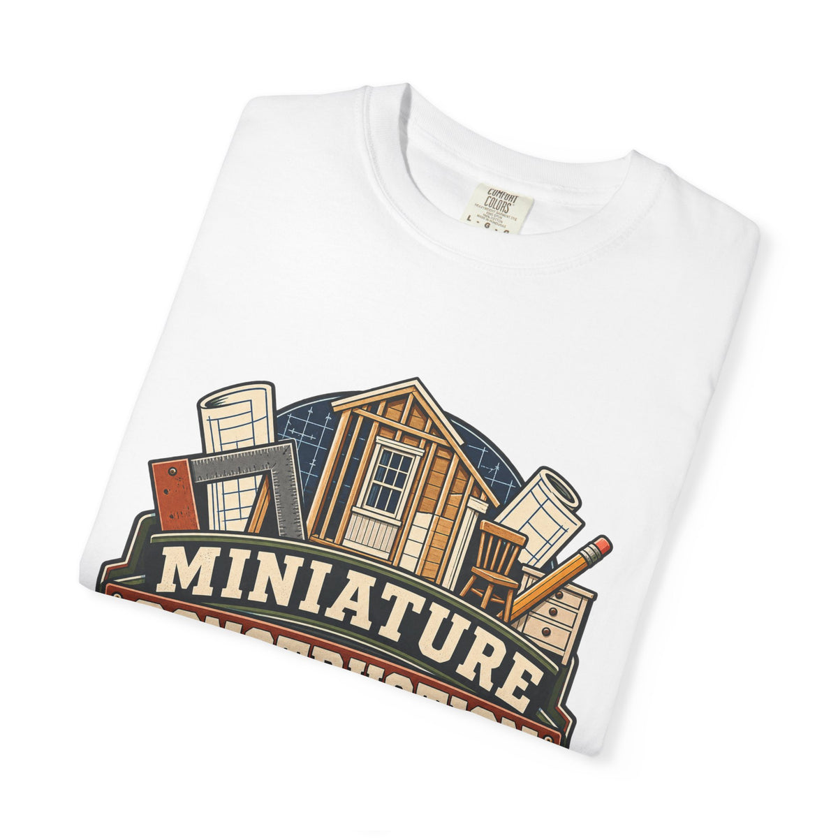 Comfort Colors miniature construction shirt for dollhouse builders