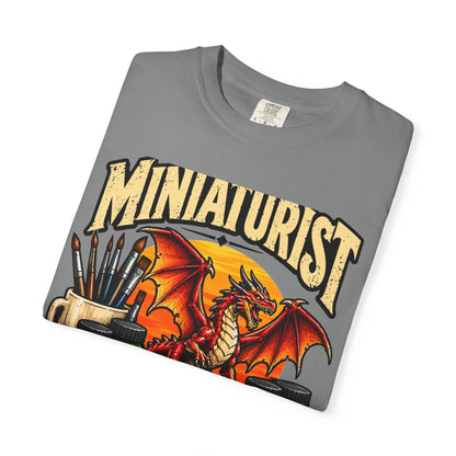 Miniaturist Dragon T-Shirt | Miniature Painting Hobby Tee