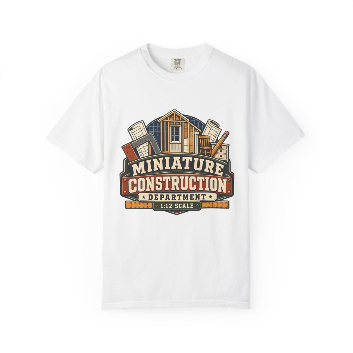 Miniature Construction Department 1:12 scale miniaturist T-shirt
