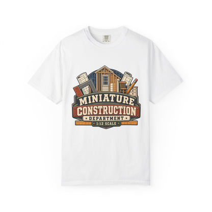 Miniature Construction Department 1:12 scale miniaturist T-shirt
