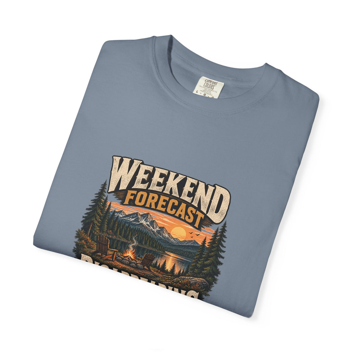 Weekend Forecast: Disappearing into the Woods T-Shirt | Retro Outdoor Tee