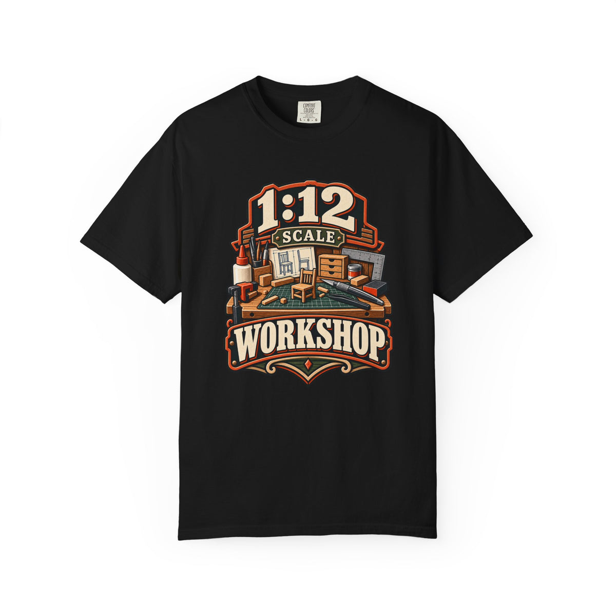 1:12 Scale Workshop T-Shirt | Miniaturist Maker Tee