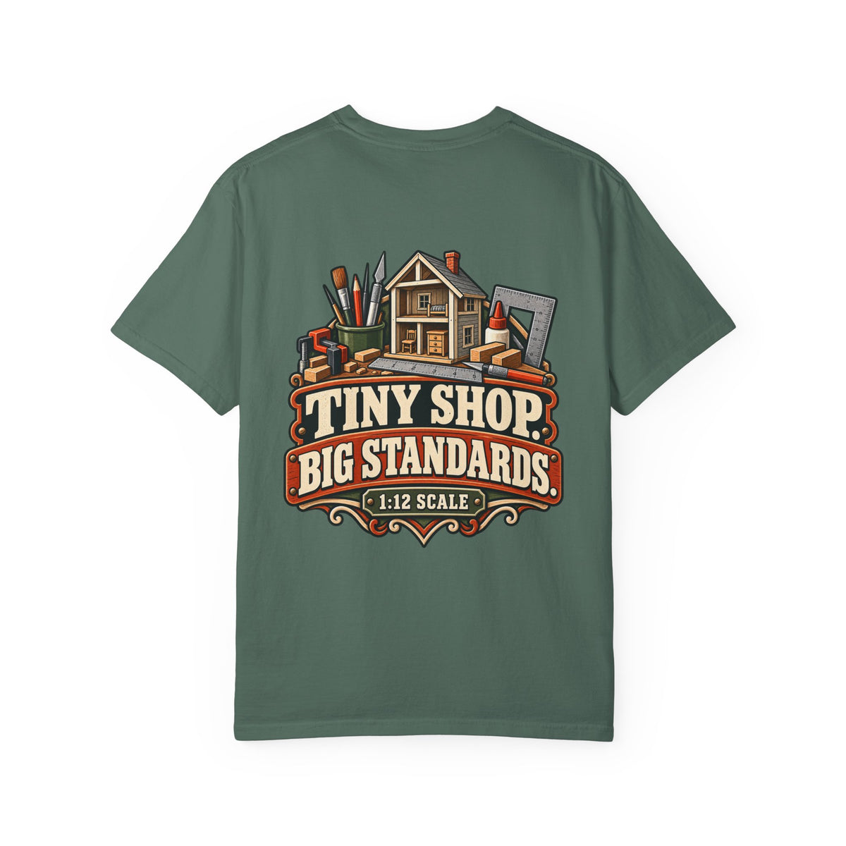 Tiny Shop. Big Standards. T-Shirt | 1:12 Scale Miniaturist Tee