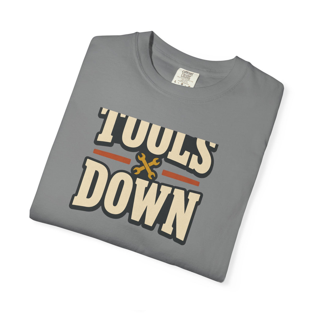 Tools Down T-Shirt | Retro Garage Workwear Tee