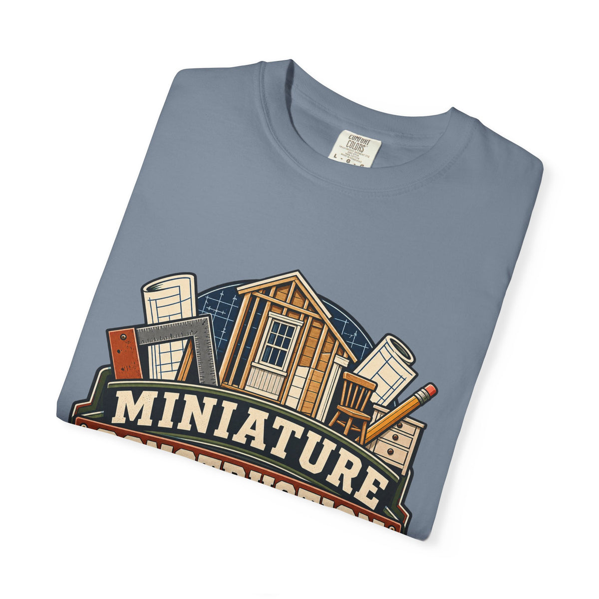Comfort Colors miniature construction shirt for dollhouse builders