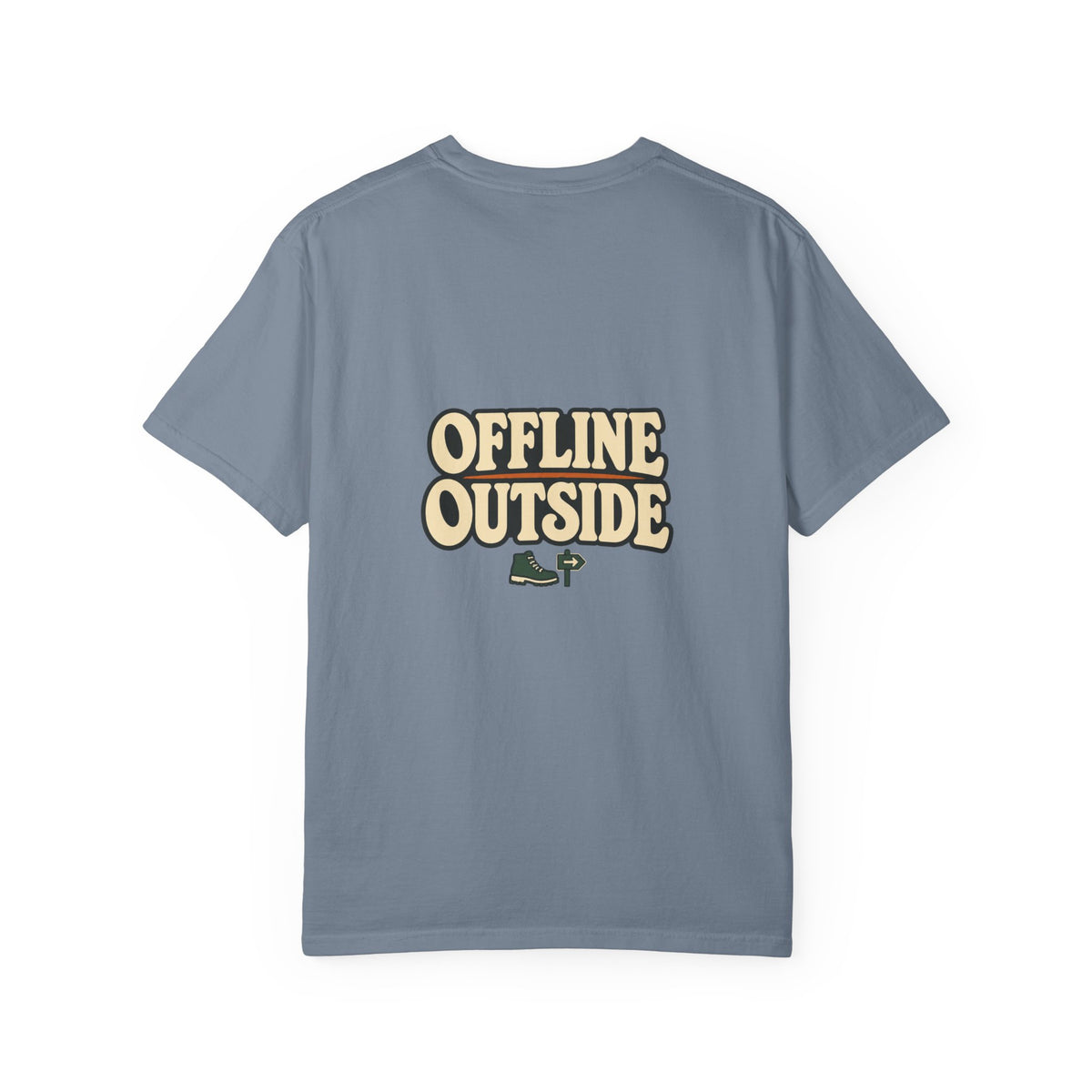 Offline Outside T-Shirt | Retro Outdoor Adventure Tee