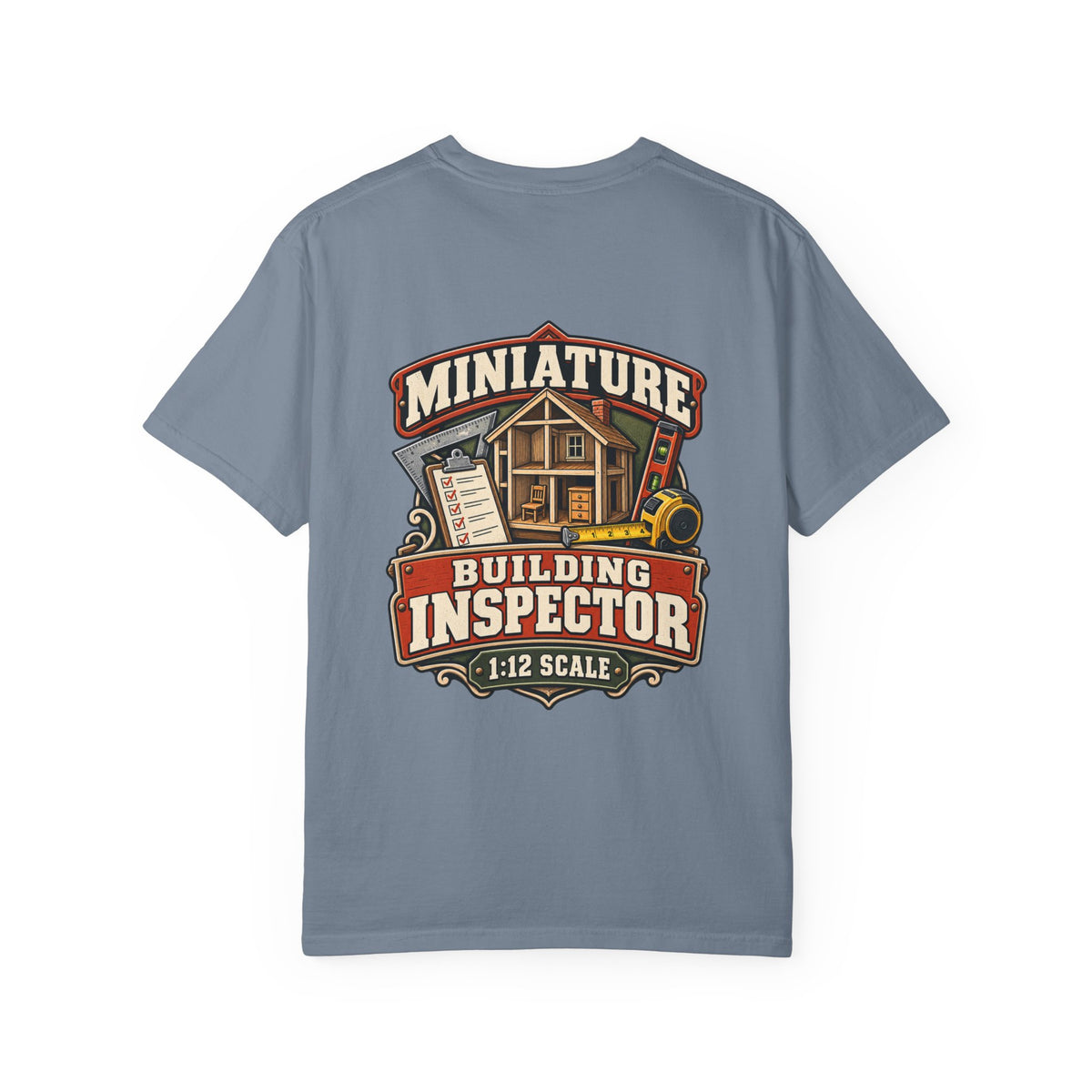 Miniature Building Inspector T-Shirt | 1:12 Scale Miniaturist Tee
