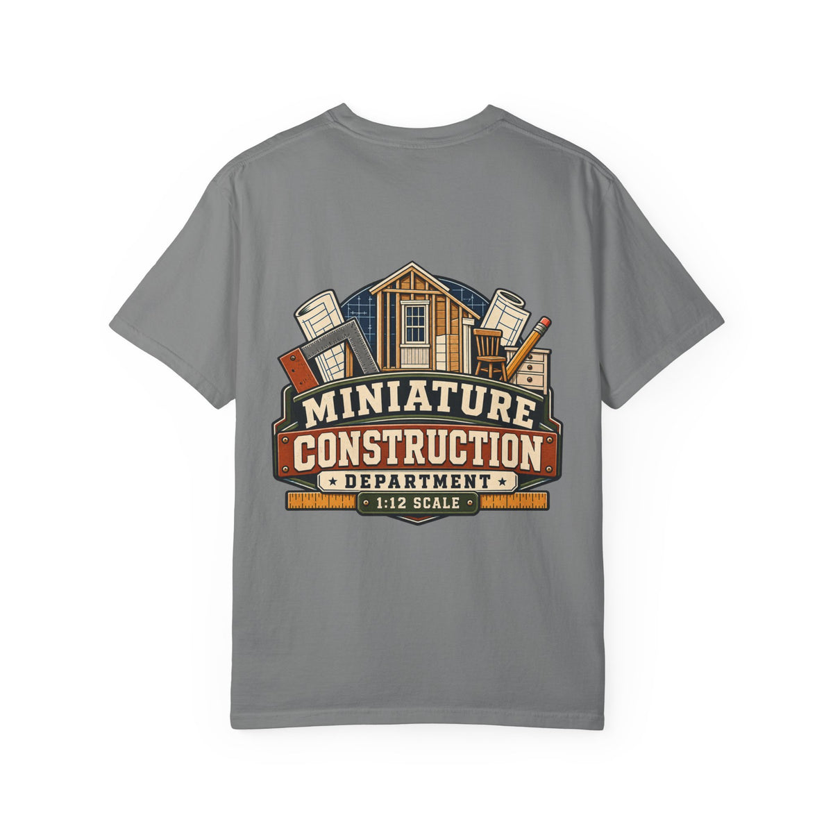 Miniature Construction Department 1:12 scale miniaturist T-shirt