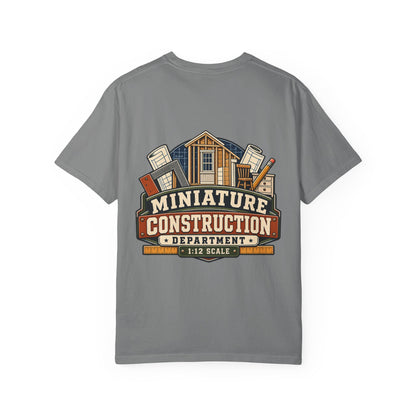 Miniature Construction Department 1:12 scale miniaturist T-shirt