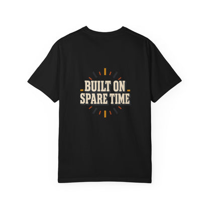 BUILT ON SPARE TIME T-Shirt | Retro Workshop Tee