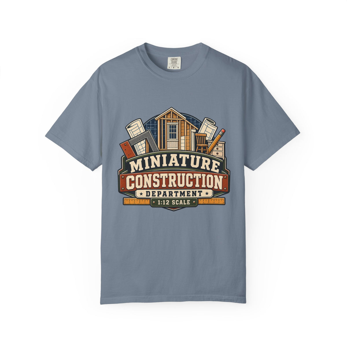 Miniature Construction Department 1:12 scale miniaturist T-shirt