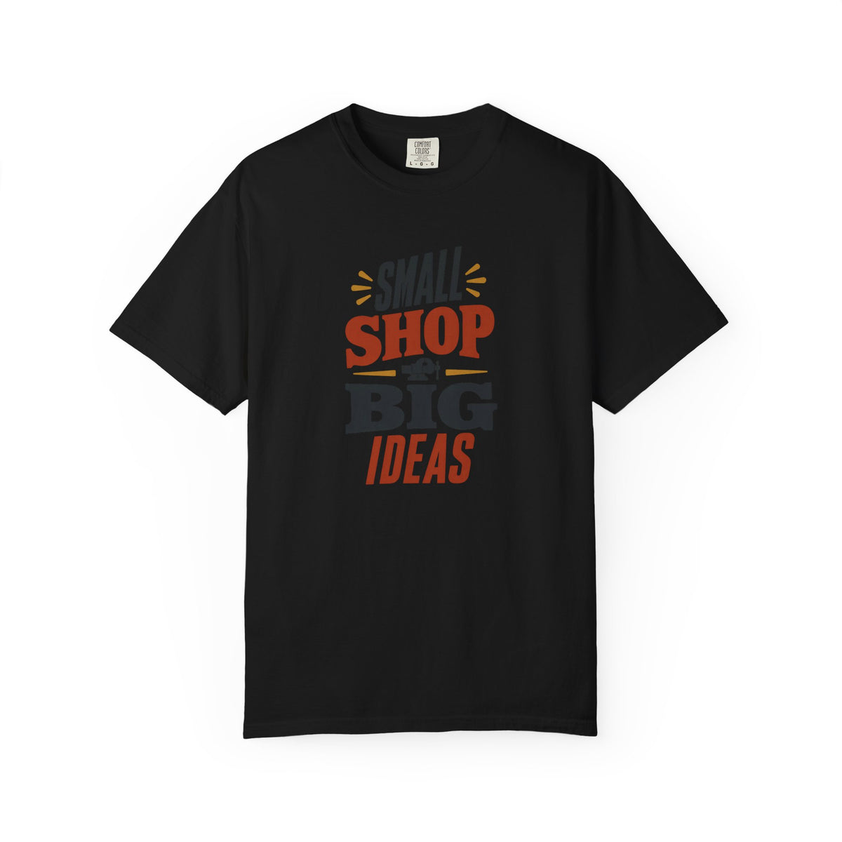 SMALL SHOP BIG IDEAS T-Shirt | Retro Workshop Tee