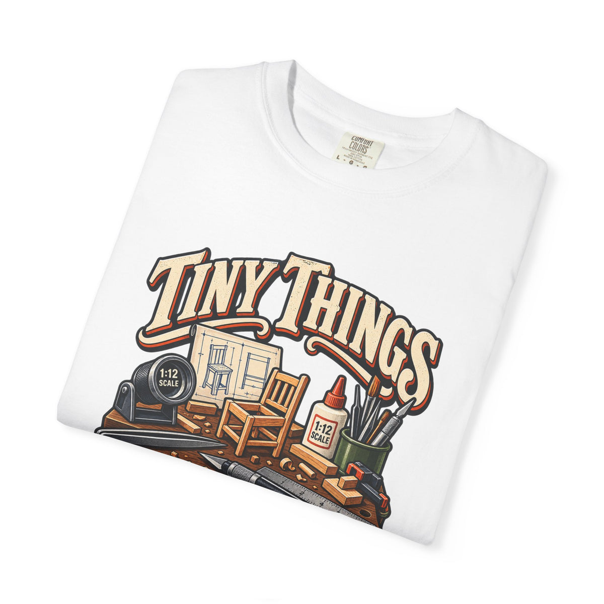 Tiny Things Take Time T-Shirt | 1:12 Scale Miniaturist Tee