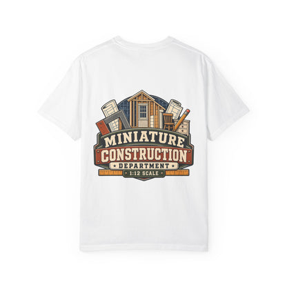 Miniature Construction Department 1:12 scale miniaturist T-shirt