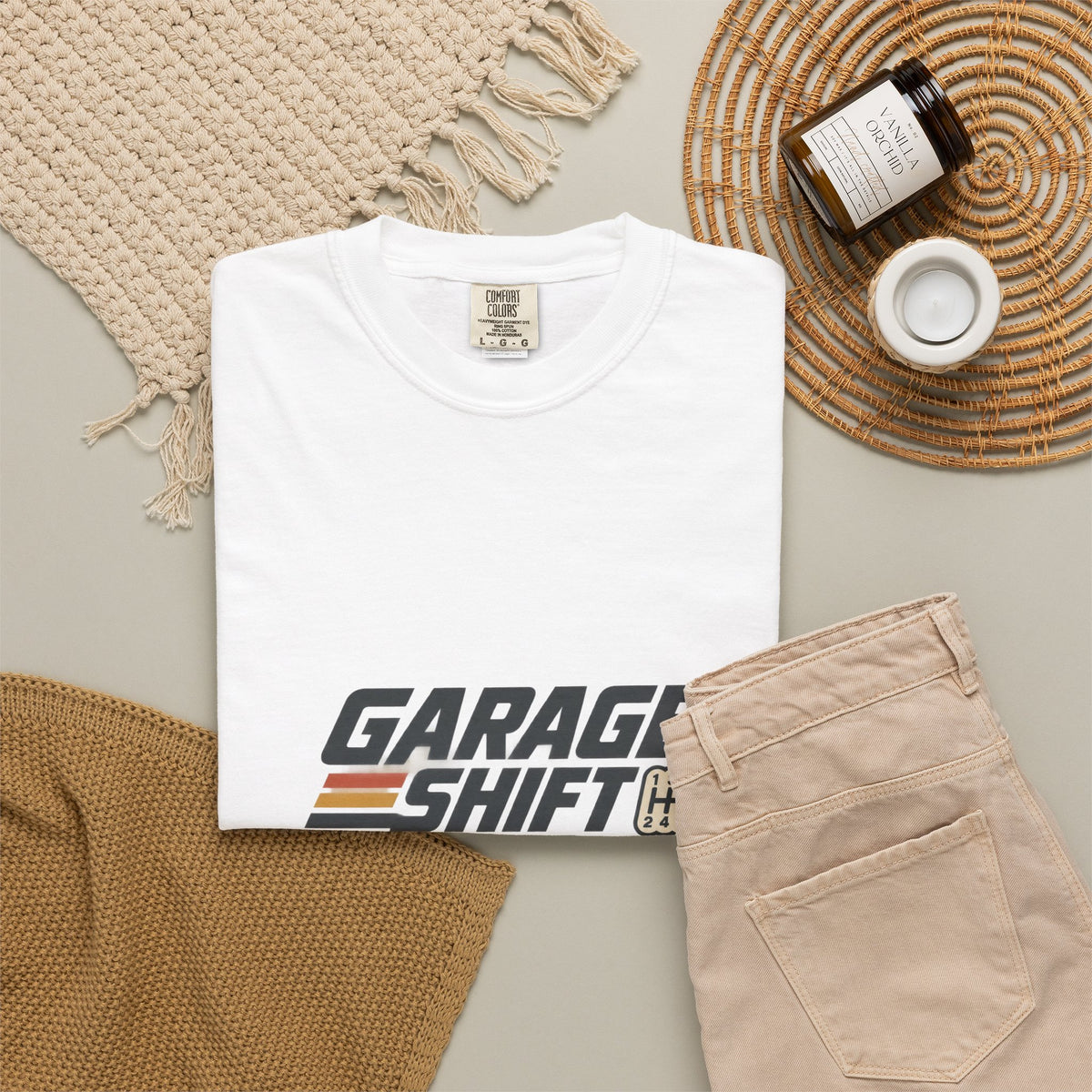 GARAGE SHIFT T-Shirt | Retro Workshop Tee