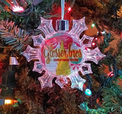 Glosser Brothers Christmas Ornament Snowflake – alternate product view