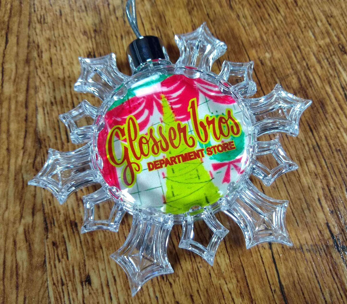 Glosser Brothers Christmas Ornament Snowflake – alternate product view