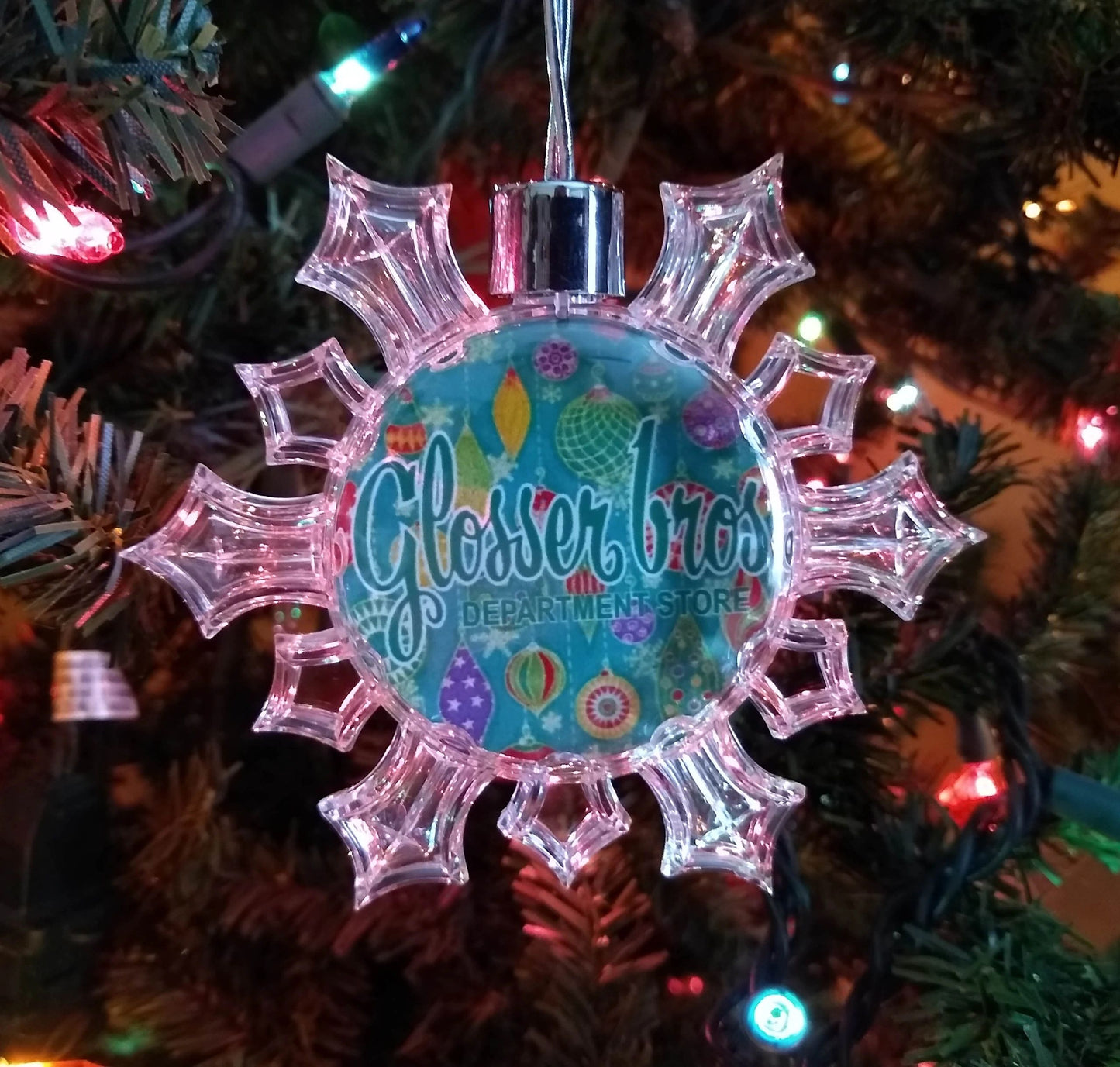 Glosser Brothers Christmas Ornament Snowflake – alternate product view