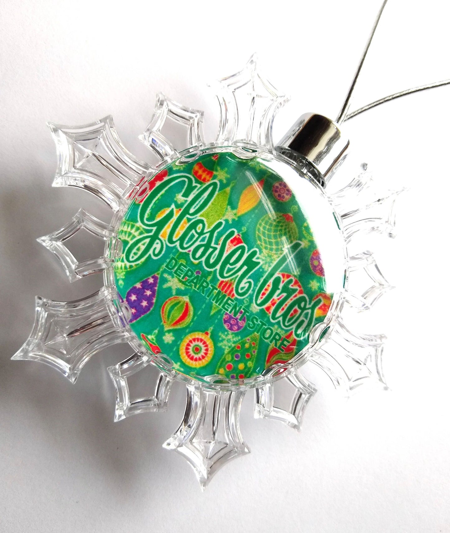 Glosser Brothers Christmas Ornament Snowflake – alternate product view