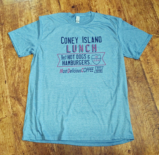 Coney Island Lunch Johnstown, PA T-Shirt by Flood City Fabrications