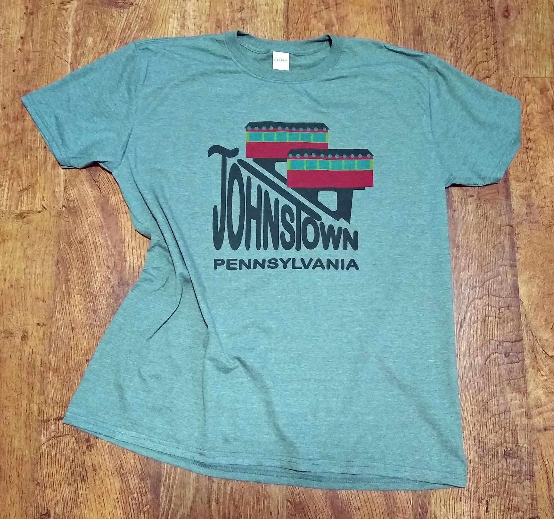 Johnstown Inclined Plane t-shirt by Flood City Fabrications