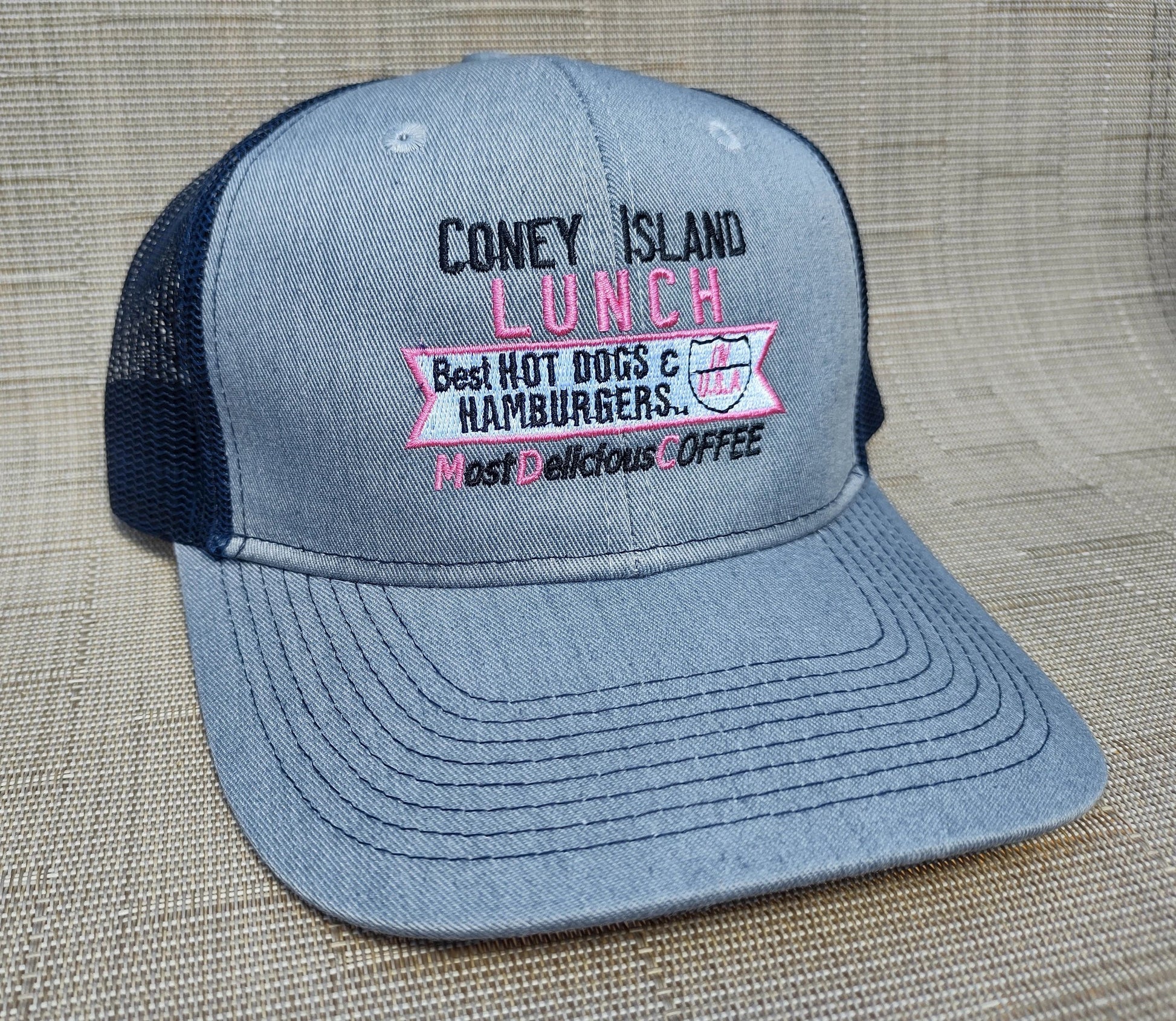 Coney Island Lunch Hat Johnstown PA Trucker Cap by Flood City Fabrications