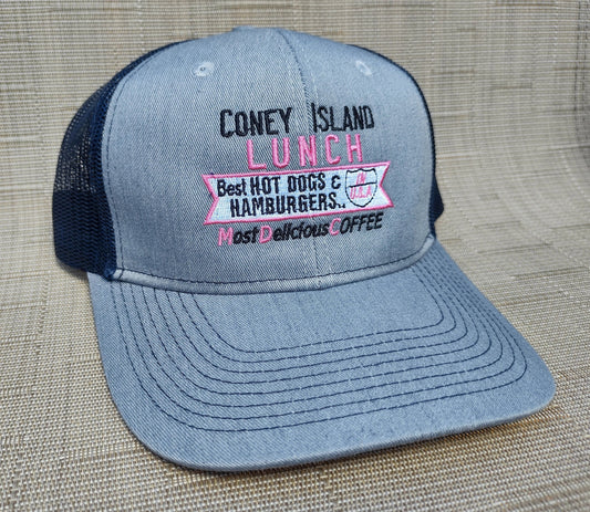Coney Island Lunch Hat Johnstown PA Trucker Cap by Flood City Fabrications
