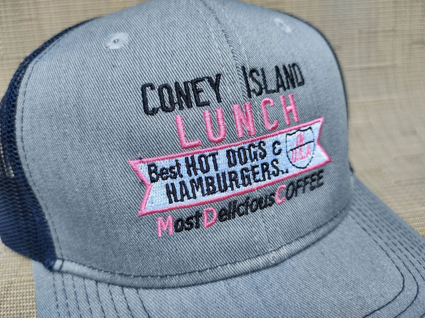 Coney Island Lunch Hat Johnstown PA Trucker Cap – alternate product view
