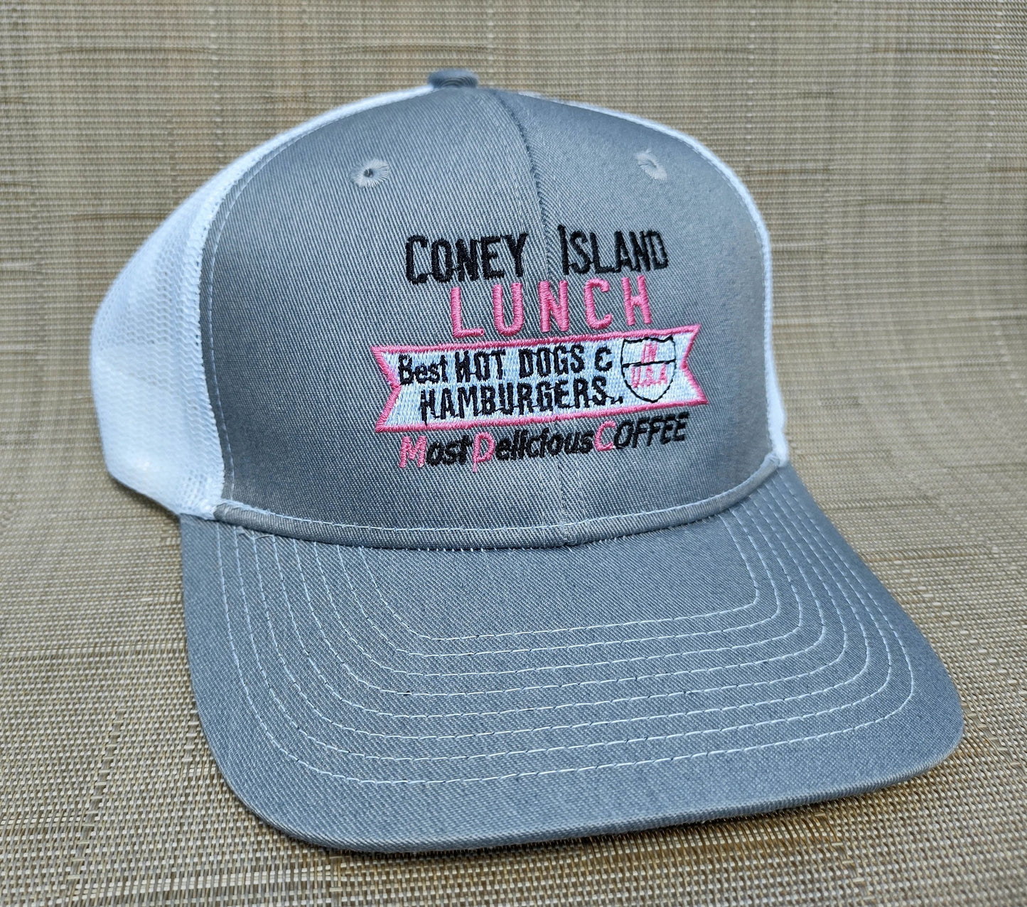 Coney Island Lunch Hat Johnstown PA Trucker Cap – alternate product view