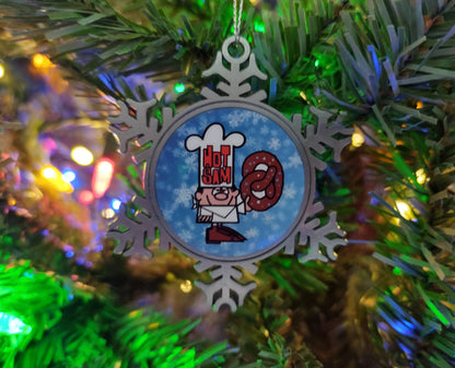 Hot Sam Pretzel Christmas Ornament Richland Mall Johnstown – alternate product view