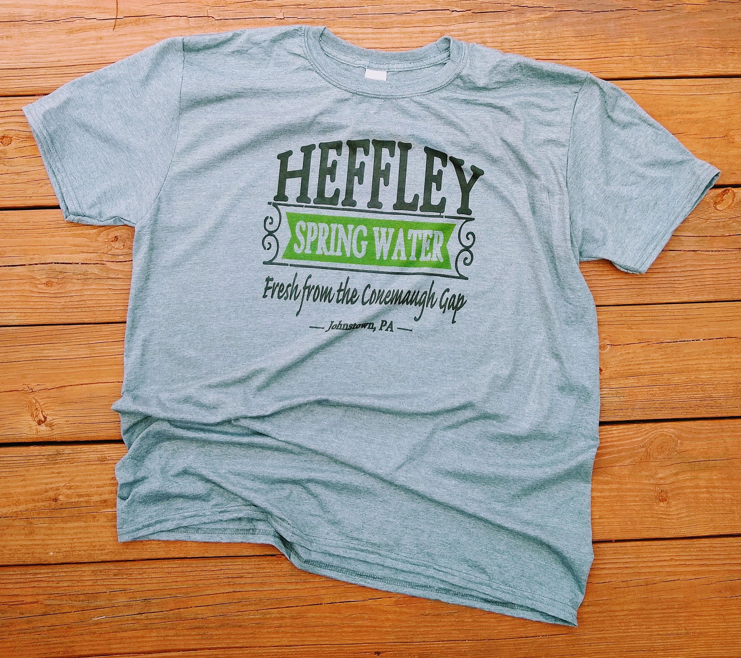 Heffley Springs Johnstown PA shirt Spring water Conemaugh by Flood City Fabrications