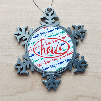 Hess's Department Store Christmas Ornament by Flood City Fabrications