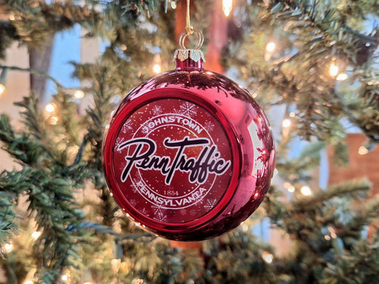 Penn Traffic Christmas Ornament Johnstown PA by Flood City Fabrications
