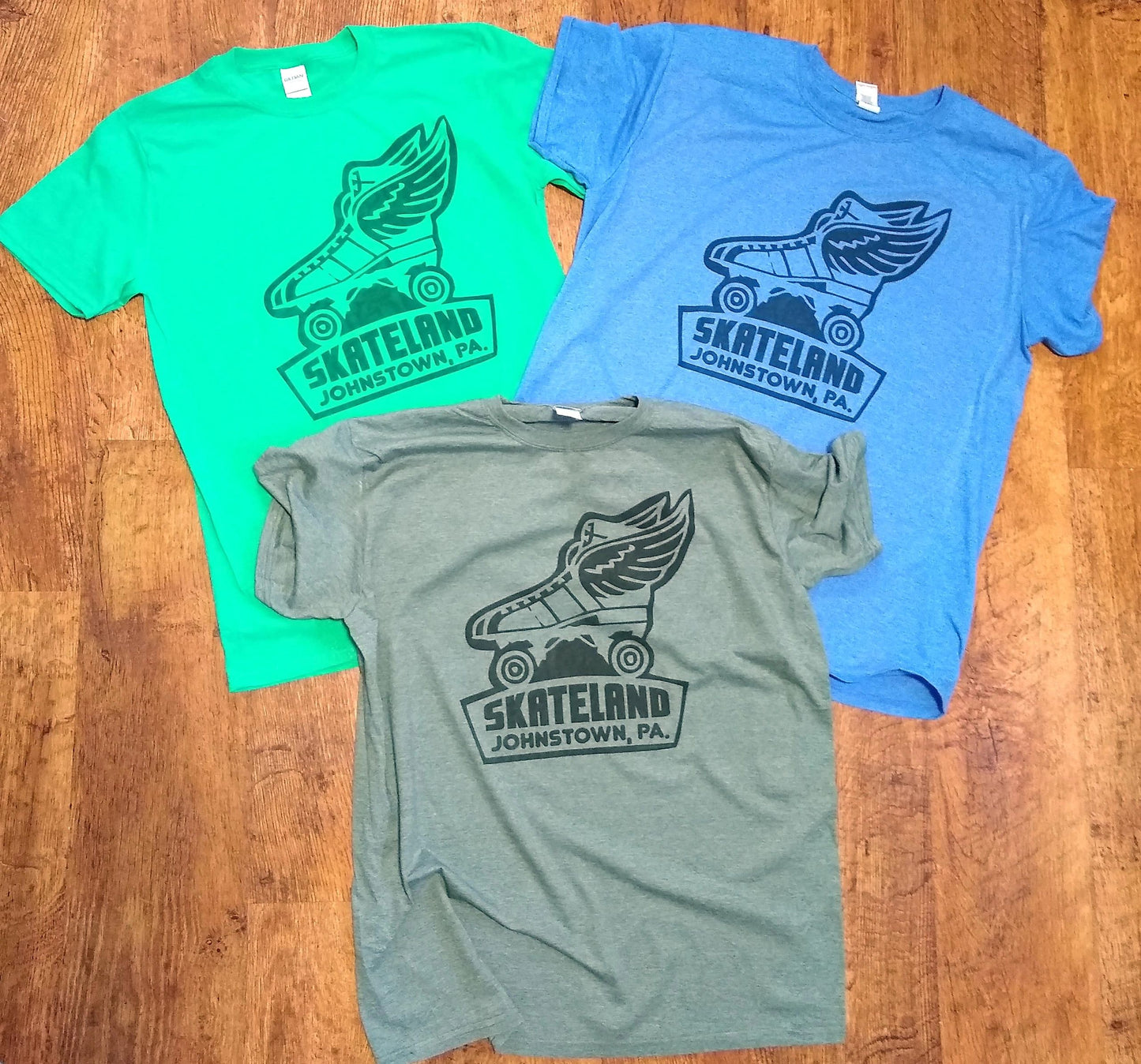 Skateland t-shirt Johnstown, PA Retro by Flood City Fabrications